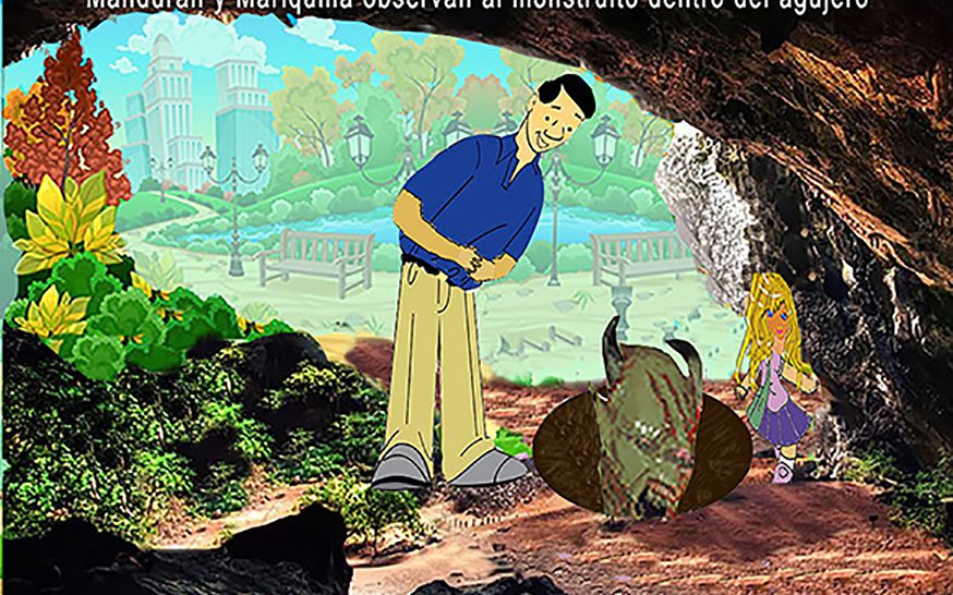 1-019 Monstruito en el agujero 19